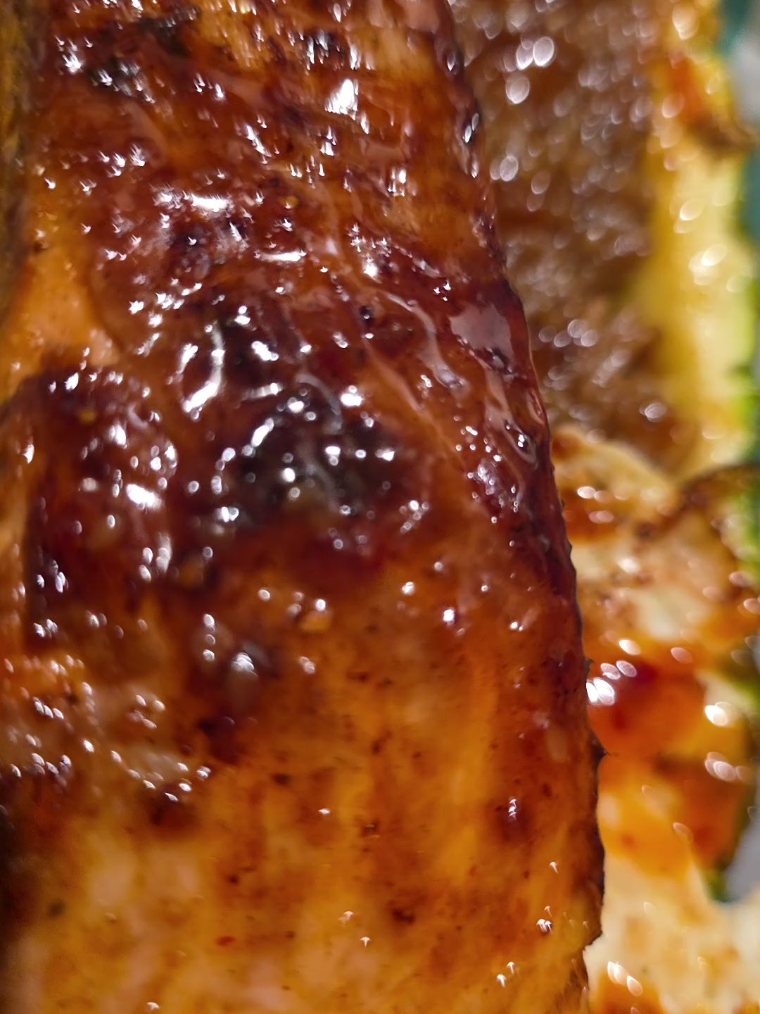 Salmon Pineapple Bowl