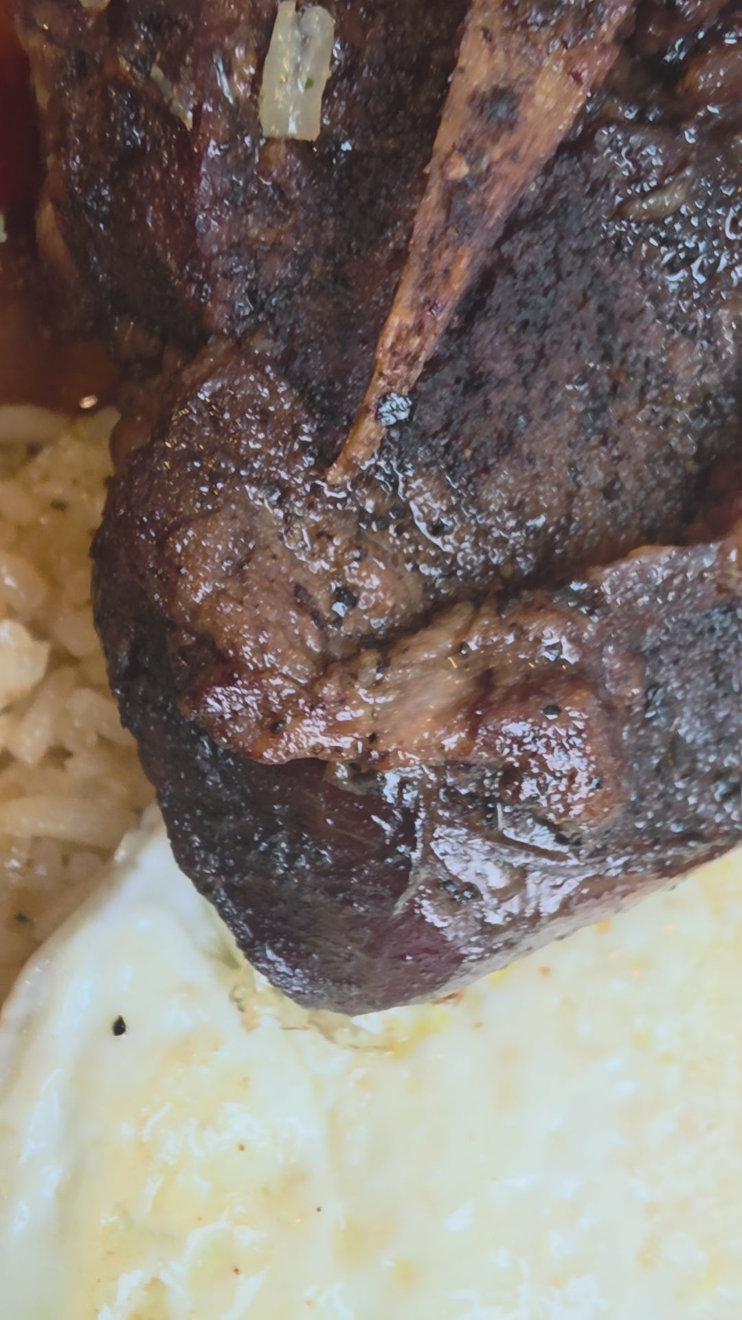 Lamb Chop Pineapple Bowl